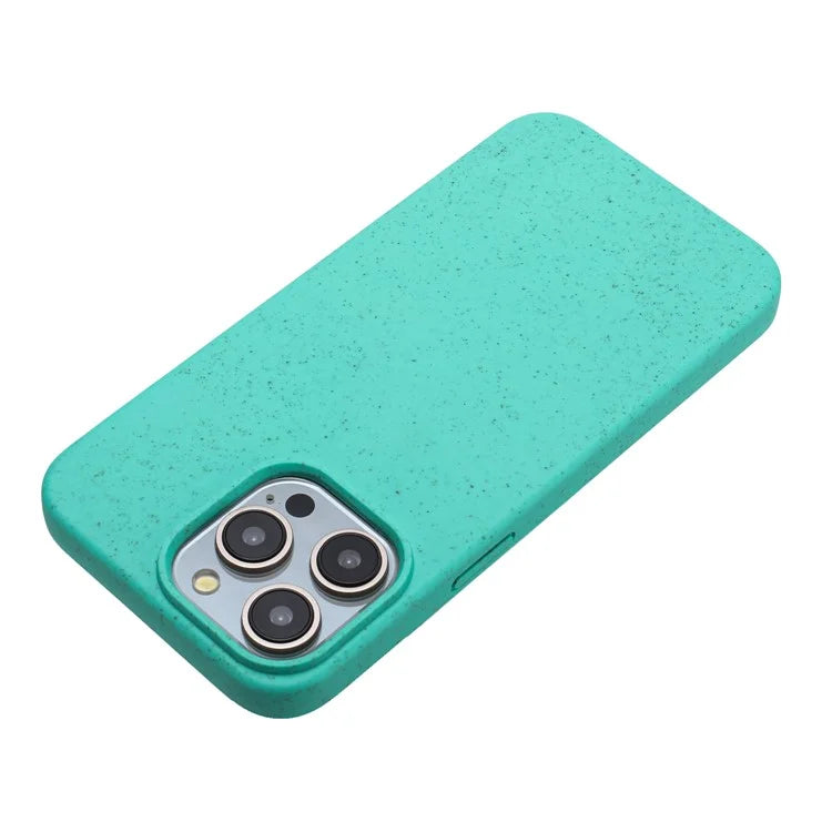 For iPhone 12 Pro Max Case Eco Wheat Straw Made Biodegradable Phone Cover