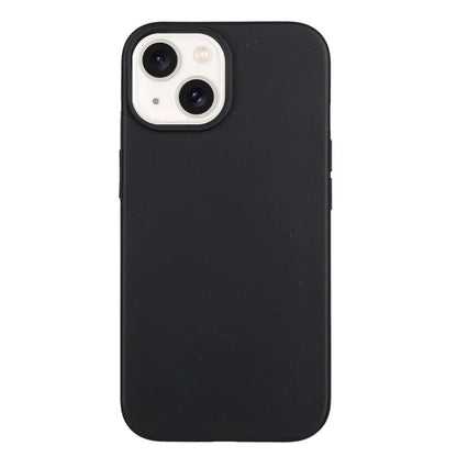 For iPhone 15 Magnetic Case Wheat Straw+TPU Compostable Phone Cover