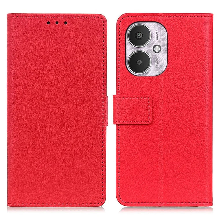 For Xiaomi Redmi 13C 4G / Poco C65 4G / Redmi 13C 5G Case Shockproof PU Leather Wallet Phone Full Protection Cover