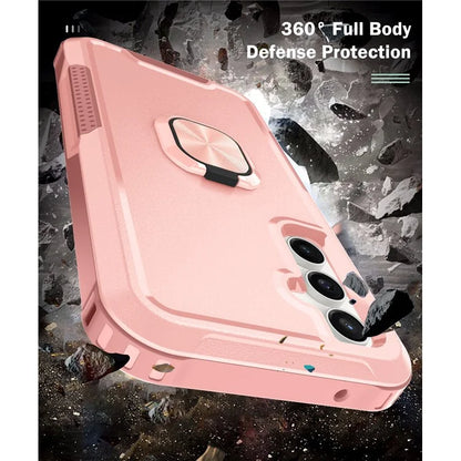 For Samsung Galaxy S23 FE Case Rotary Ring Kickstand Phone Cover