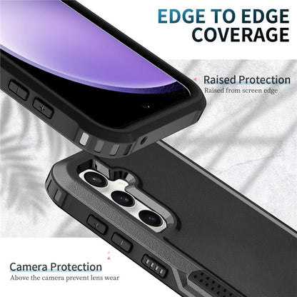 For Samsung Galaxy S23 FE Case PC + Silicone Non-Slip Phone Cover