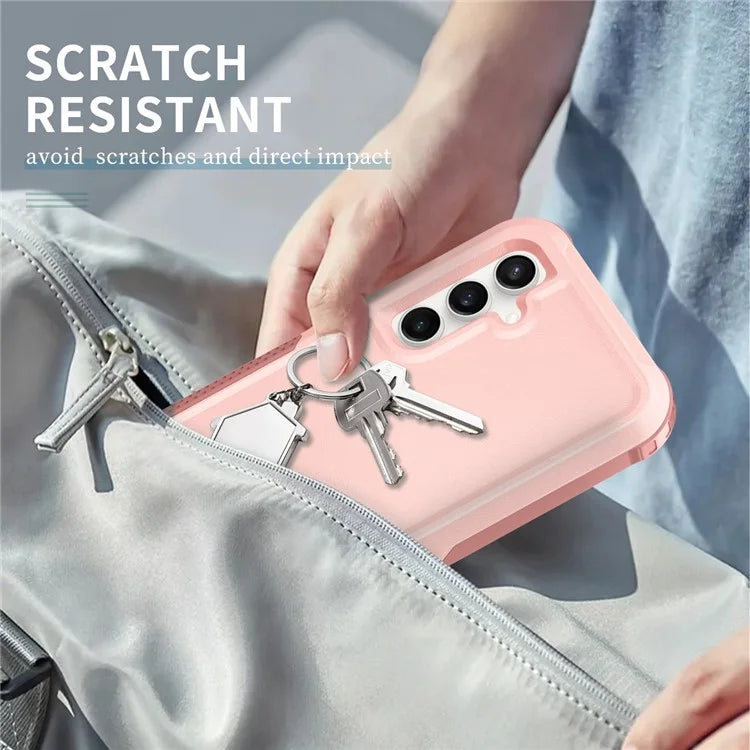 For Samsung Galaxy S23 FE Case PC + Silicone Non-Slip Phone Cover