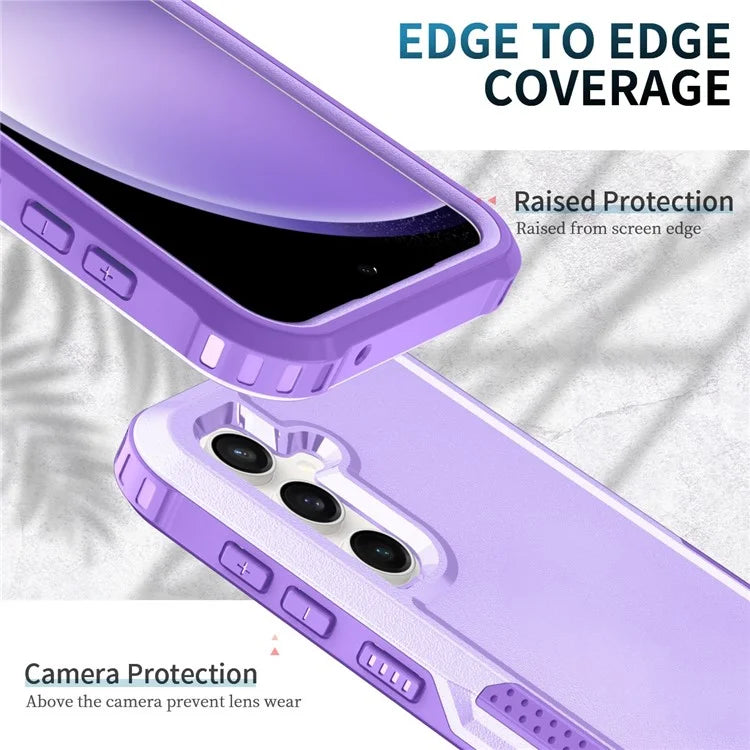 For Samsung Galaxy S23 FE Case PC + Silicone Non-Slip Phone Cover