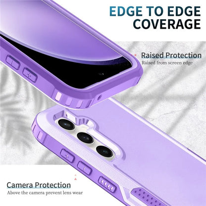 For Samsung Galaxy S23 FE Case PC + Silicone Non-Slip Phone Cover
