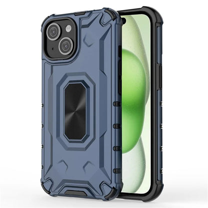 For iPhone 15 Case Hard PC Soft TPU Drop Protection Phone Cover