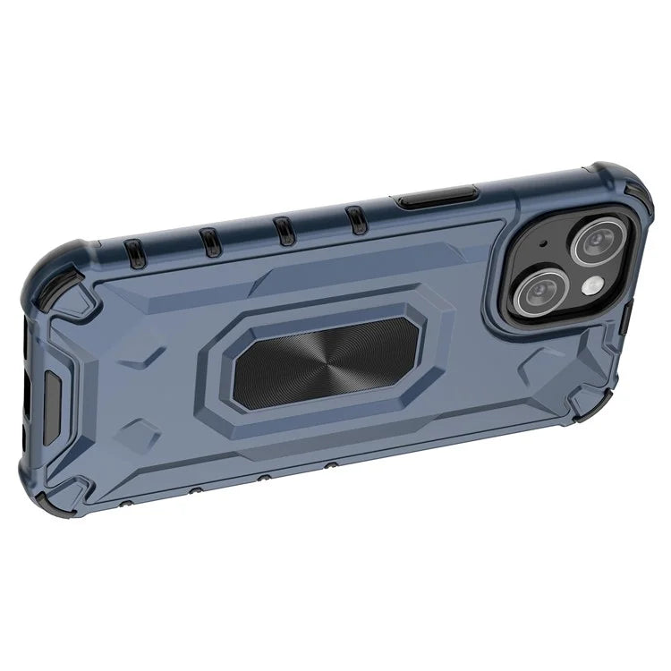 For iPhone 15 Case Hard PC Soft TPU Drop Protection Phone Cover