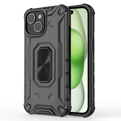 For iPhone 15 Case Hard PC Soft TPU Drop Protection Phone Cover
