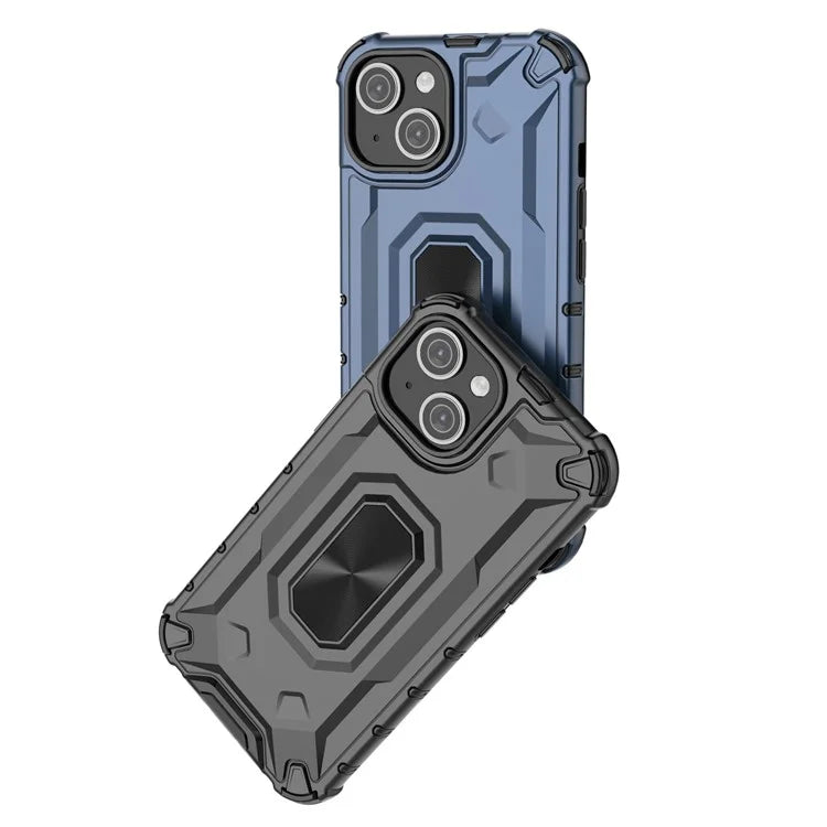 For iPhone 15 Case Hard PC Soft TPU Drop Protection Phone Cover