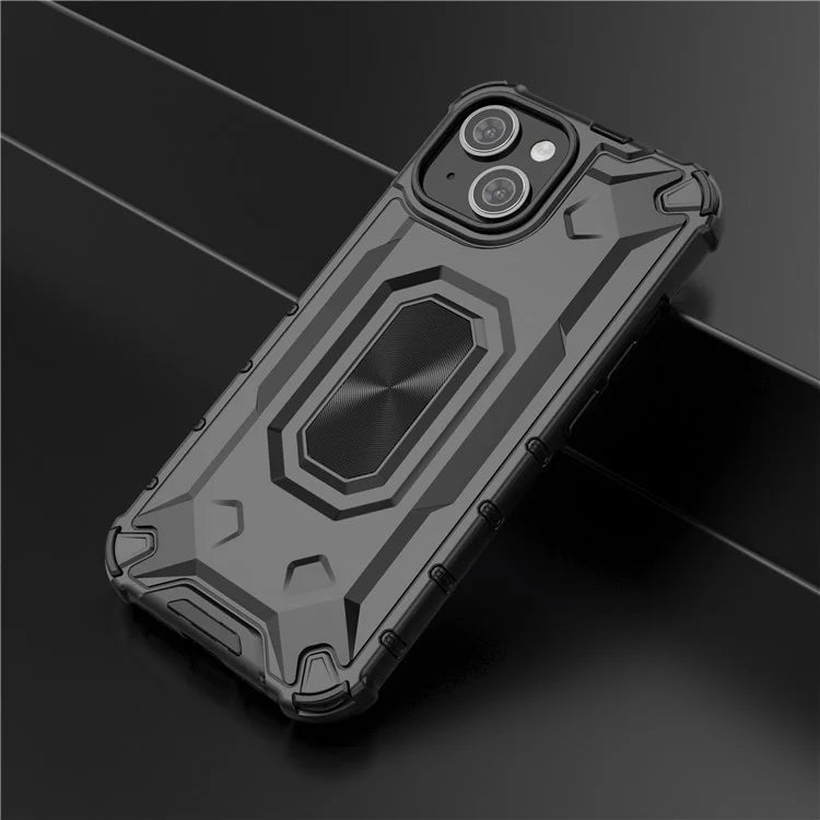 For iPhone 15 Case Hard PC Soft TPU Drop Protection Phone Cover