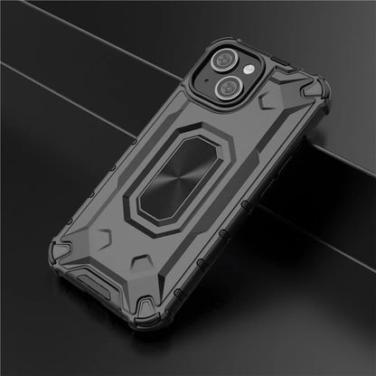 For iPhone 15 Case Hard PC Soft TPU Drop Protection Phone Cover