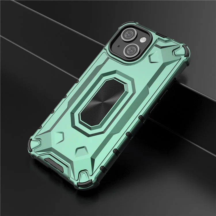 For iPhone 15 Case Hard PC Soft TPU Drop Protection Phone Cover