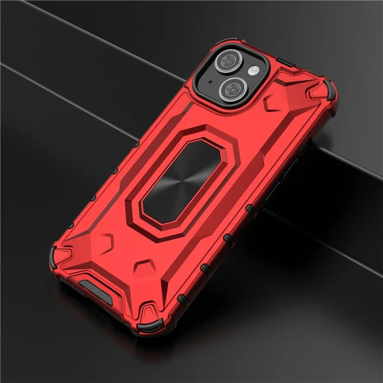 For iPhone 15 Case Hard PC Soft TPU Drop Protection Phone Cover