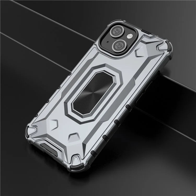 For iPhone 15 Case Hard PC Soft TPU Drop Protection Phone Cover