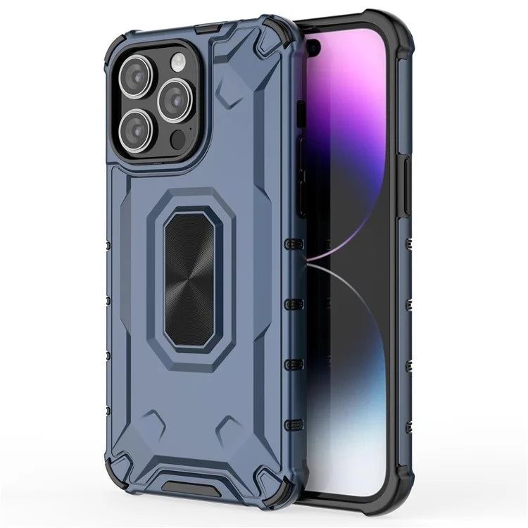 For iPhone 14 Pro Max Case Anti-scratch Hard PC Soft TPU Phone Protective Cover