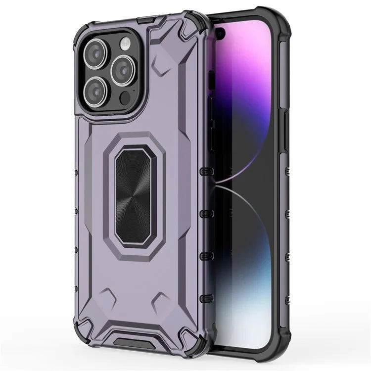 For iPhone 14 Pro Max Case Anti-scratch Hard PC Soft TPU Phone Protective Cover