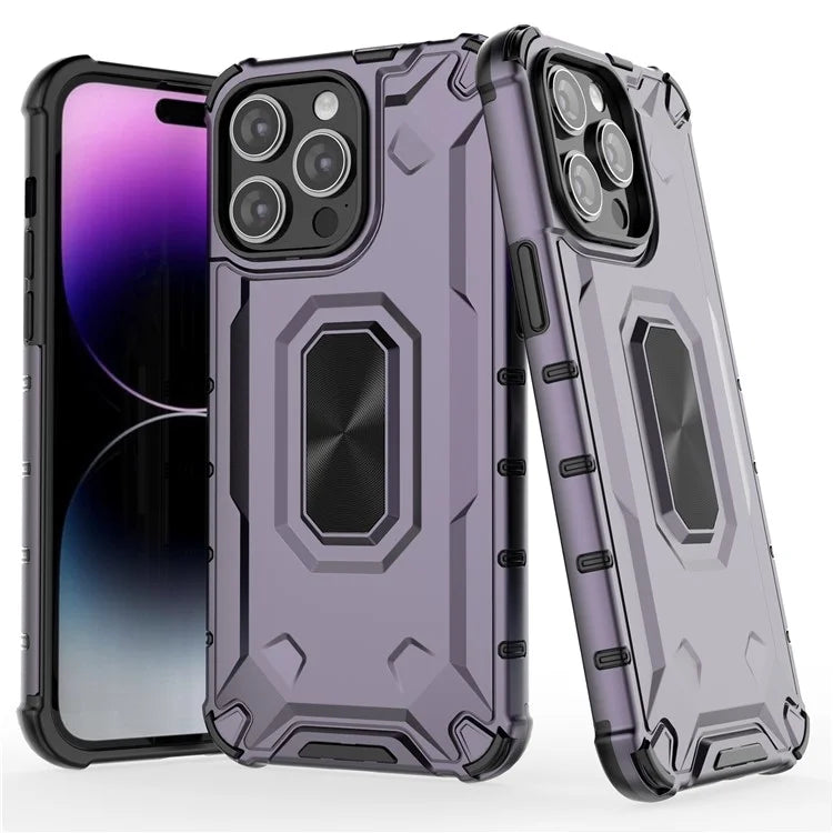 For iPhone 14 Pro Max Case Anti-scratch Hard PC Soft TPU Phone Protective Cover
