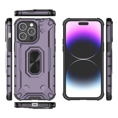 For iPhone 14 Pro Max Case Anti-scratch Hard PC Soft TPU Phone Protective Cover