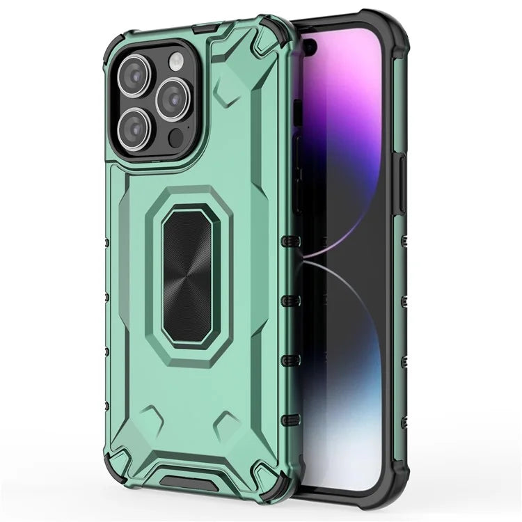 For iPhone 14 Pro Max Case Anti-scratch Hard PC Soft TPU Phone Protective Cover