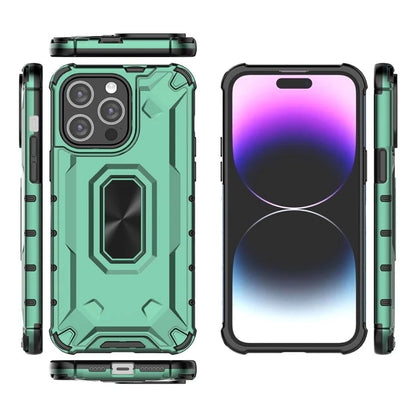 For iPhone 14 Pro Max Case Anti-scratch Hard PC Soft TPU Phone Protective Cover