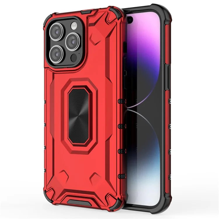 For iPhone 14 Pro Max Case Anti-scratch Hard PC Soft TPU Phone Protective Cover