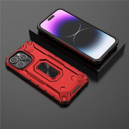 For iPhone 14 Pro Max Case Anti-scratch Hard PC Soft TPU Phone Protective Cover