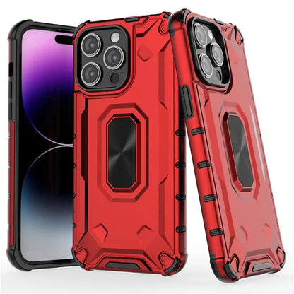 For iPhone 14 Pro Max Case Anti-scratch Hard PC Soft TPU Phone Protective Cover