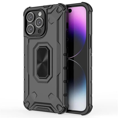 For iPhone 14 Pro Max Case Anti-scratch Hard PC Soft TPU Phone Protective Cover