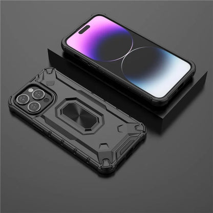 For iPhone 14 Pro Max Case Anti-scratch Hard PC Soft TPU Phone Protective Cover