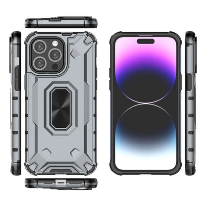 For iPhone 14 Pro Max Case Anti-scratch Hard PC Soft TPU Phone Protective Cover