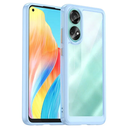 For Oppo A78 4G Case Scratch-resistant TPU+Acrylic Phone Shell Cover
