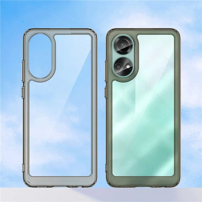 For Oppo A78 4G Case Scratch-resistant TPU+Acrylic Phone Shell Cover