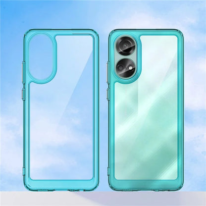 For Oppo A78 4G Case Scratch-resistant TPU+Acrylic Phone Shell Cover