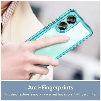 For Oppo A78 4G Case Scratch-resistant TPU+Acrylic Phone Shell Cover