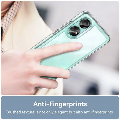 For Oppo A78 4G Case Scratch-resistant TPU+Acrylic Phone Shell Cover