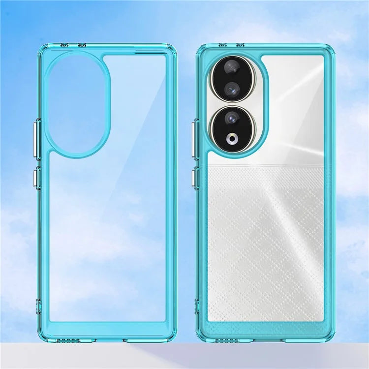 For Honor 80 5G Case TPU + Acrylic Drop-proof Smart Phone Back Cover
