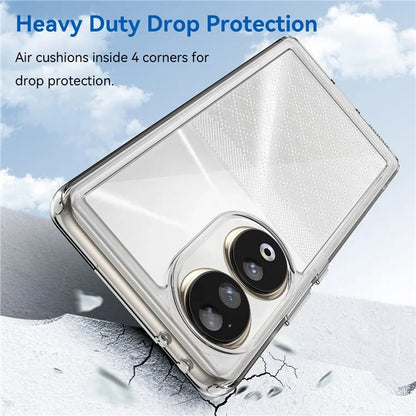 For Honor 80 5G Case TPU + Acrylic Drop-proof Smart Phone Back Cover