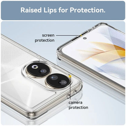 For Honor 80 5G Case TPU + Acrylic Drop-proof Smart Phone Back Cover