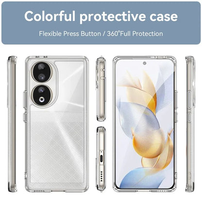 For Honor 80 5G Case TPU + Acrylic Drop-proof Smart Phone Back Cover