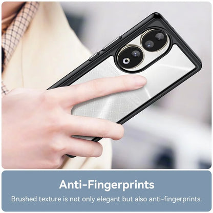 For Honor 80 5G Case TPU + Acrylic Drop-proof Smart Phone Back Cover