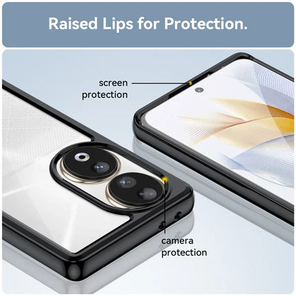 For Honor 80 5G Case TPU + Acrylic Drop-proof Smart Phone Back Cover