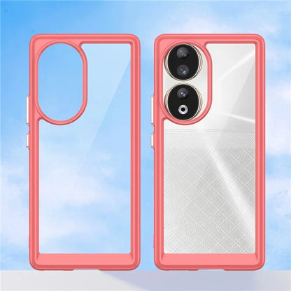 For Honor 80 5G Case TPU + Acrylic Drop-proof Smart Phone Back Cover