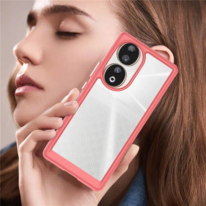 For Honor 80 5G Case TPU + Acrylic Drop-proof Smart Phone Back Cover