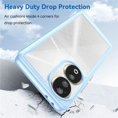 For Honor 80 5G Case TPU + Acrylic Drop-proof Smart Phone Back Cover