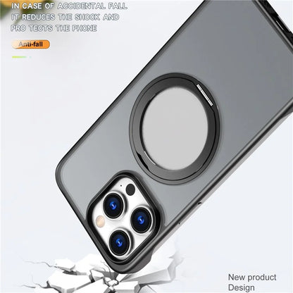 For iPhone 15 Pro Phone Case TPU+Acrylic Frameless Shockproof Cover