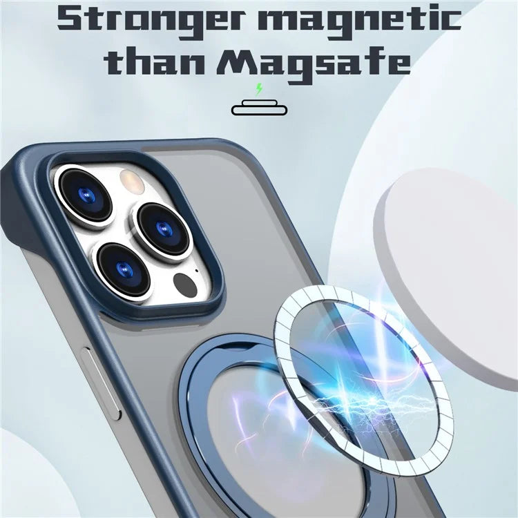 For iPhone 15 Pro Phone Case TPU+Acrylic Frameless Shockproof Cover