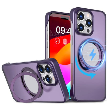 For iPhone 15 Pro Phone Case TPU+Acrylic Frameless Shockproof Cover