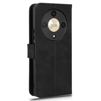 For Honor X9b 5G / Magic6 Lite 5G Case Skin-touch PU Leather Stand Wallet Cover