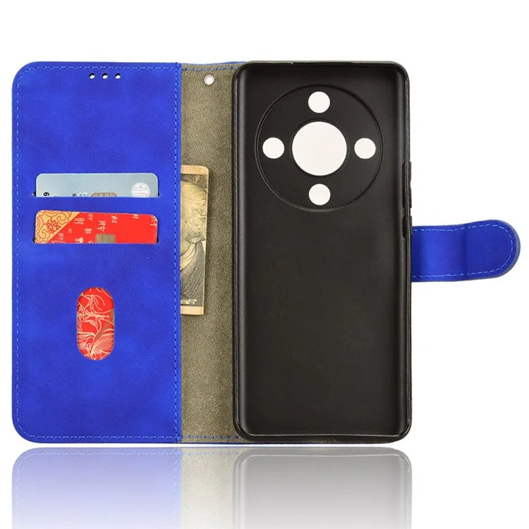 For Honor X9b 5G / Magic6 Lite 5G Case Skin-touch PU Leather Stand Wallet Cover