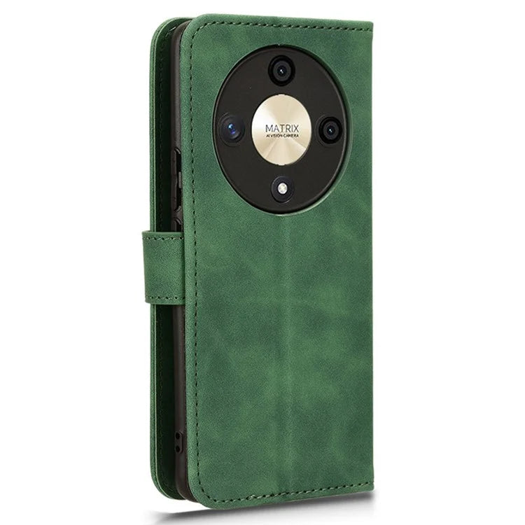 For Honor X9b 5G / Magic6 Lite 5G Case Skin-touch PU Leather Stand Wallet Cover