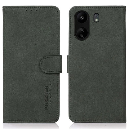KHAZNEH For Xiaomi Redmi 13C 4G / 5G / Poco C65 4G Case Stand PU Leather Wallet Flip Phone Cover